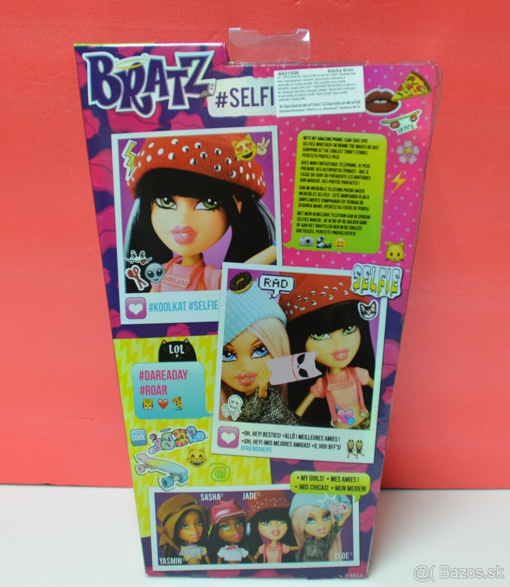 Bratz Barbie bábiky Jade, Cloe - 3