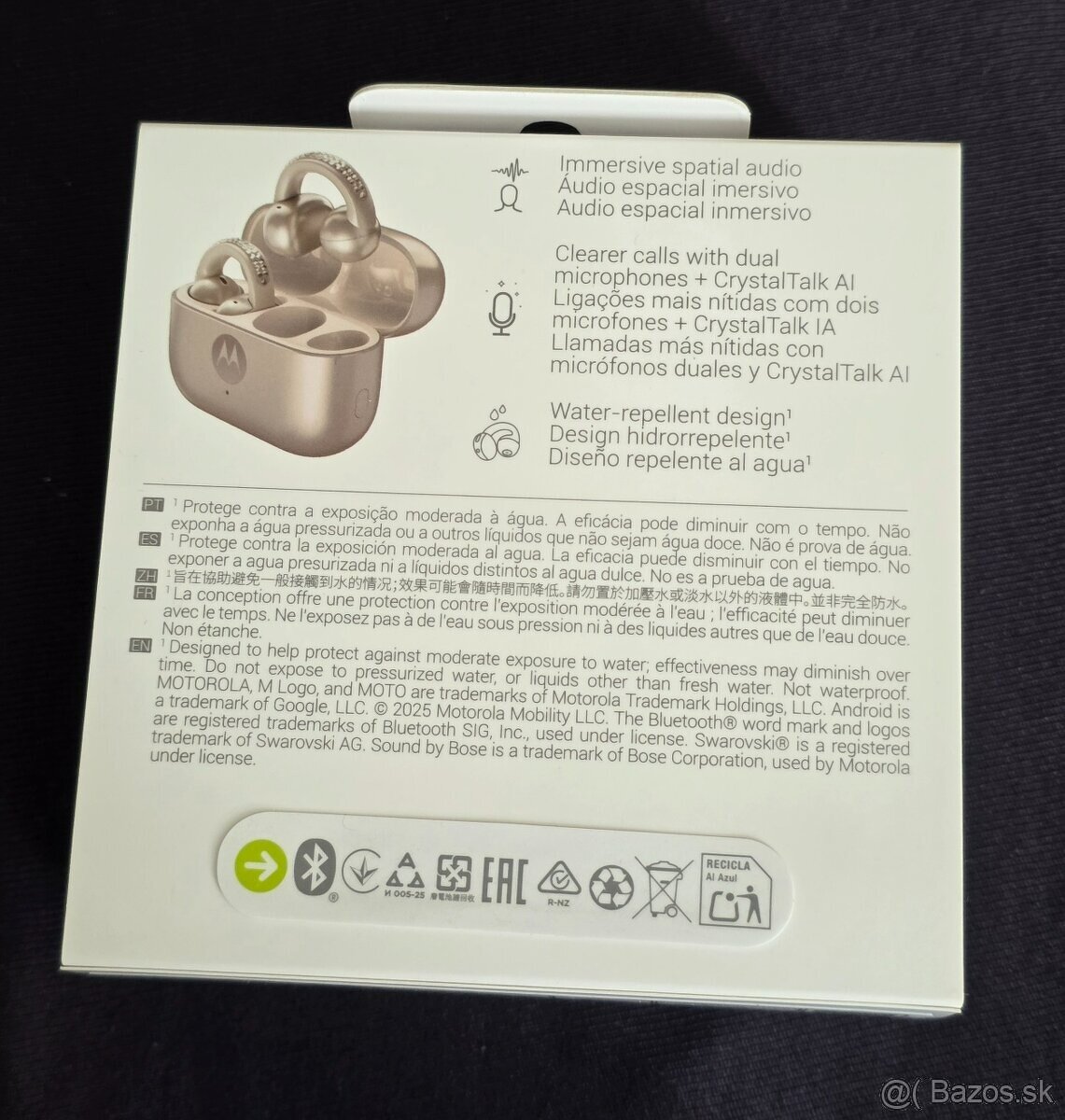 sluchadla Motorola buds loop swarowski a samsung buds pro... - 3