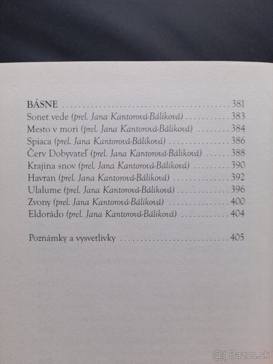 Poe - Poviedky a básne - 3