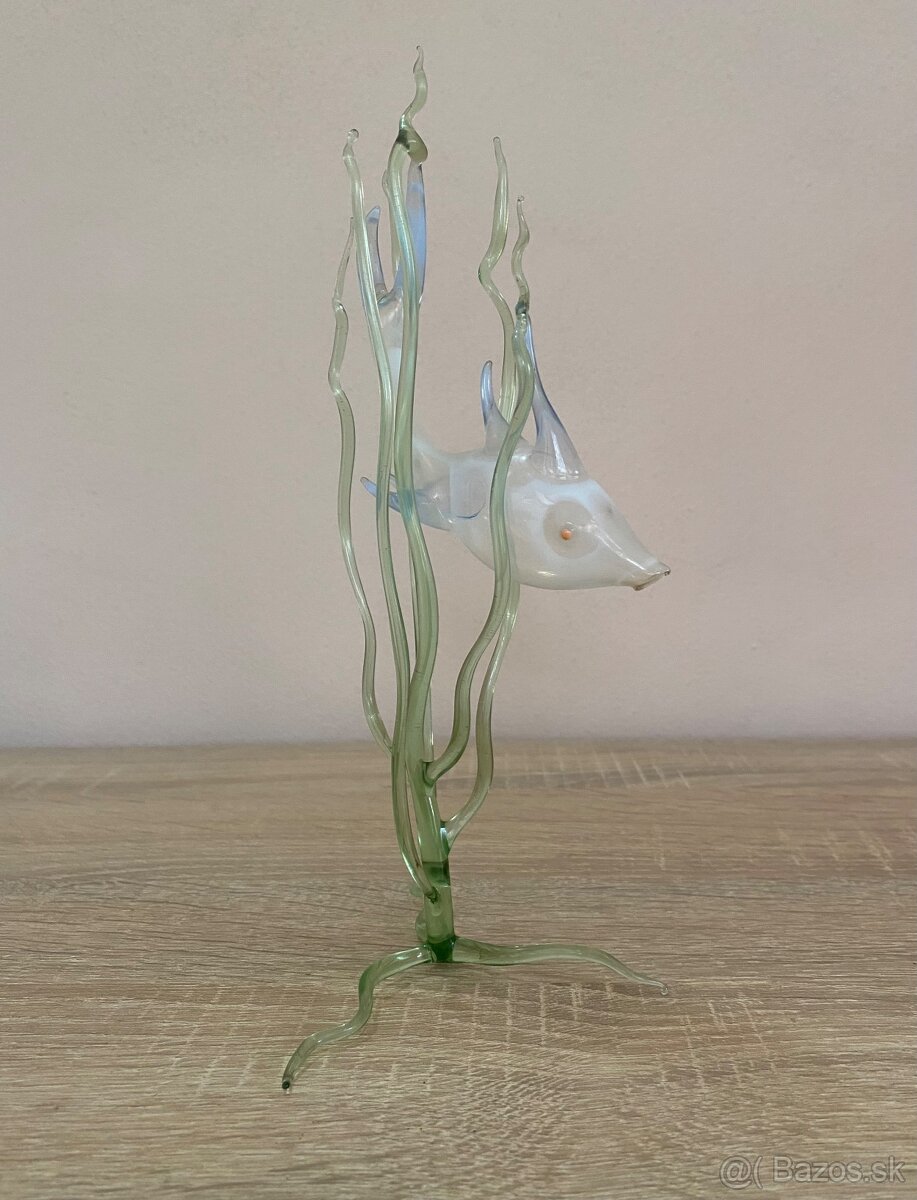 Váza,fukane sklo,sošky Royal Dux. - 3