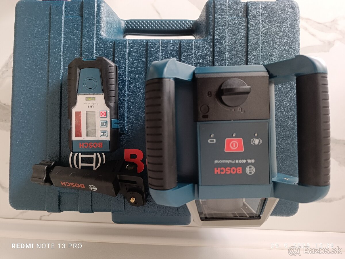 Predám novy Bosch rotačný laser GRL 400 - 3
