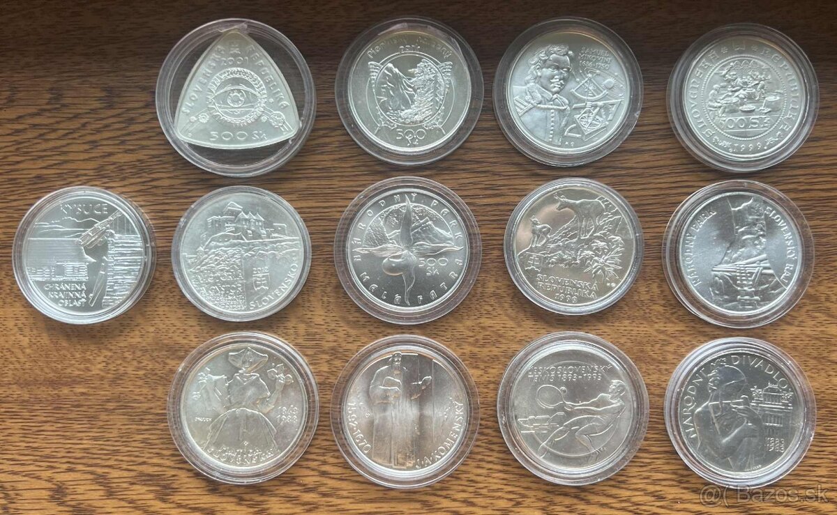 Strieborné pamätne mince - 3