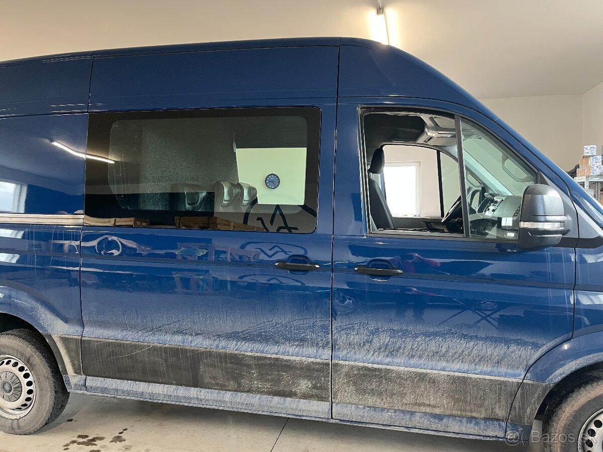 bočné sklo vw crafter man tge do posuvným dverí - 3