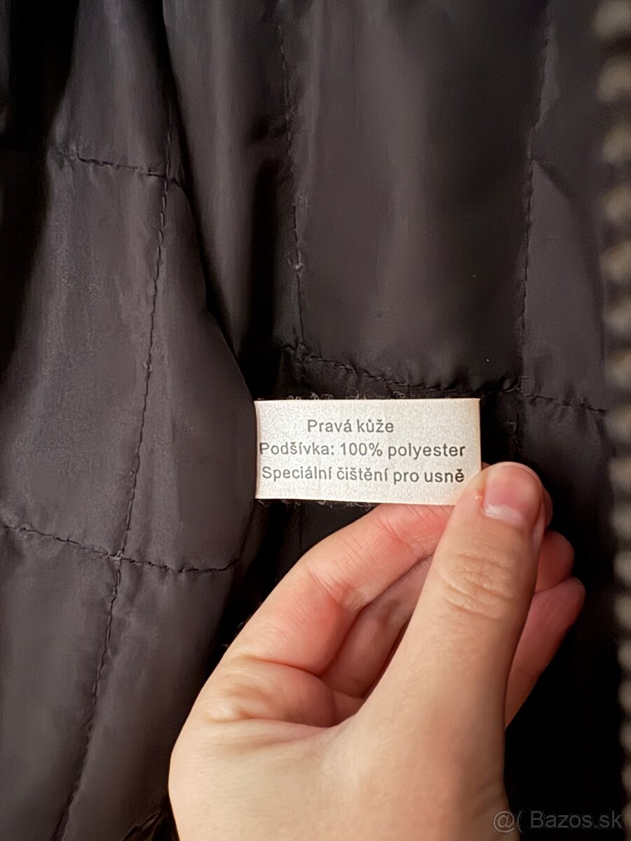 Pánska kožená bunda Kara - 48 - 3