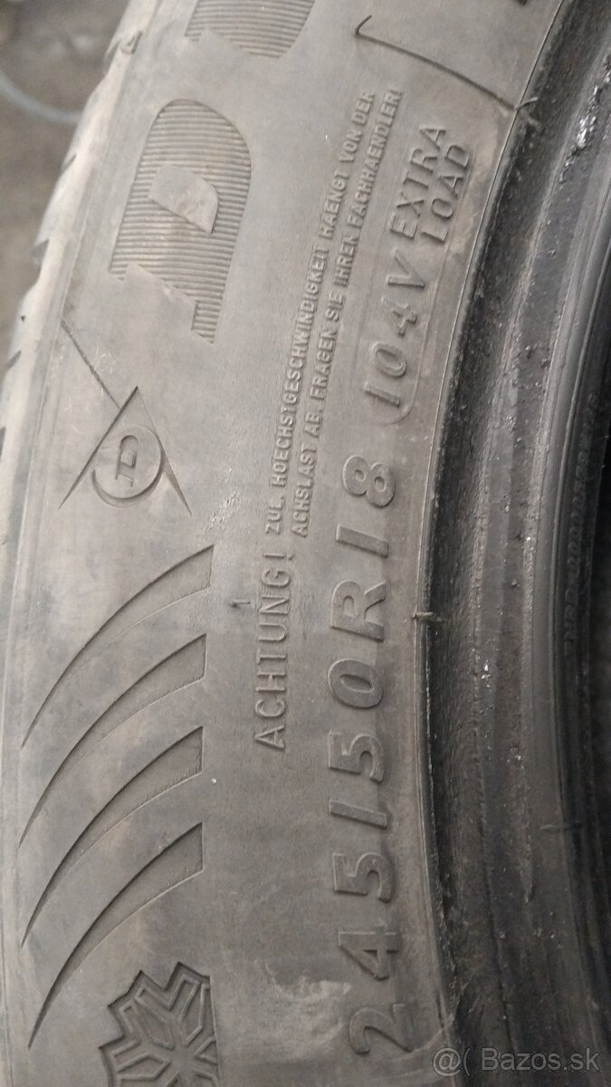 245/50r18 zimne pneu Dunlop - 3