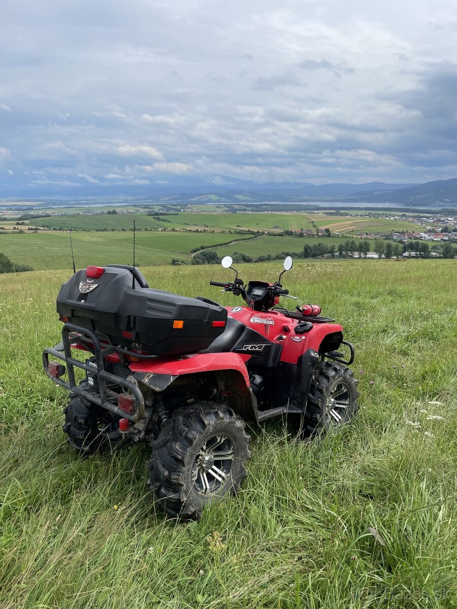 Suzuki kingquad 750axi 2009 14000km
