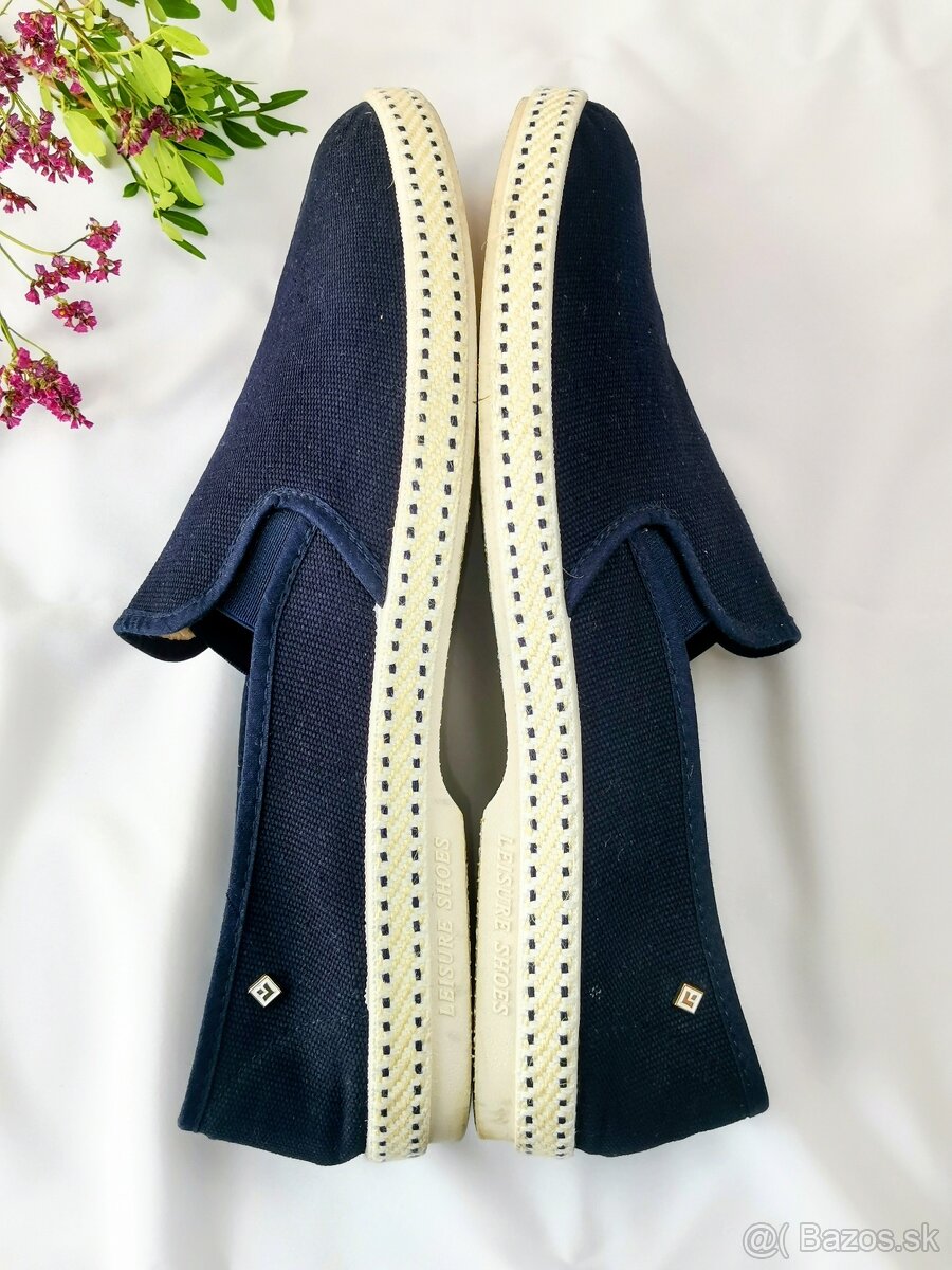 RIVIERAS - luxusné pánske mokasíny/prezuvky - veľkosť 46 - 3