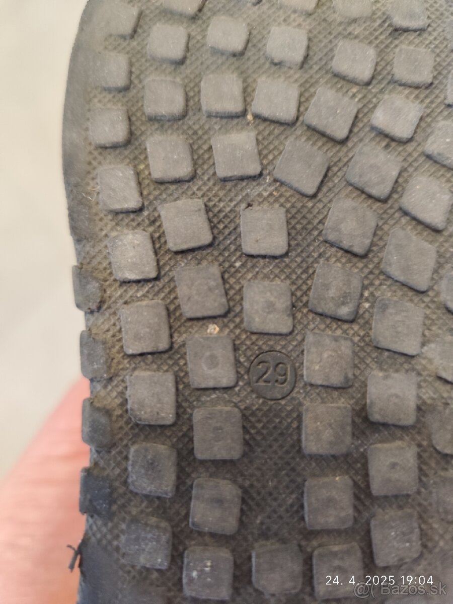 Zimné detské topánky, veľkosť 29 - 3