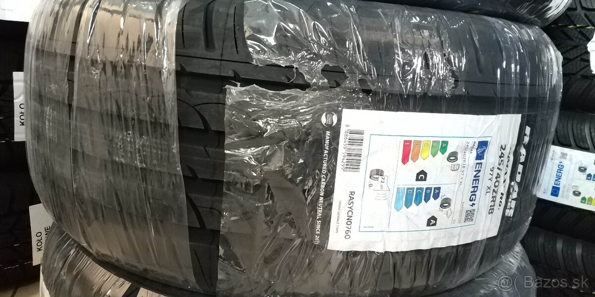 Letné pneumatiky 245/40 ZR18 - 3