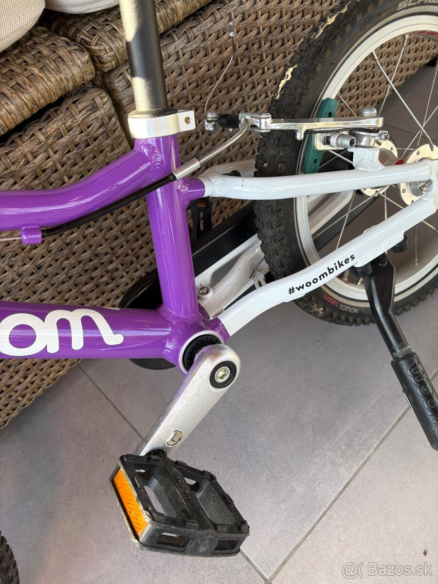 Woom 2, detský bicykel 14, prvý bicykel. - 3