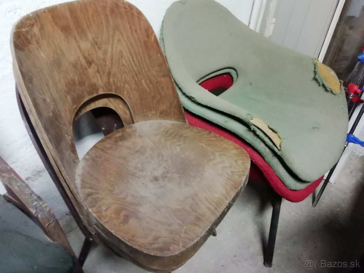Retro stolicky, retro kresla - 3