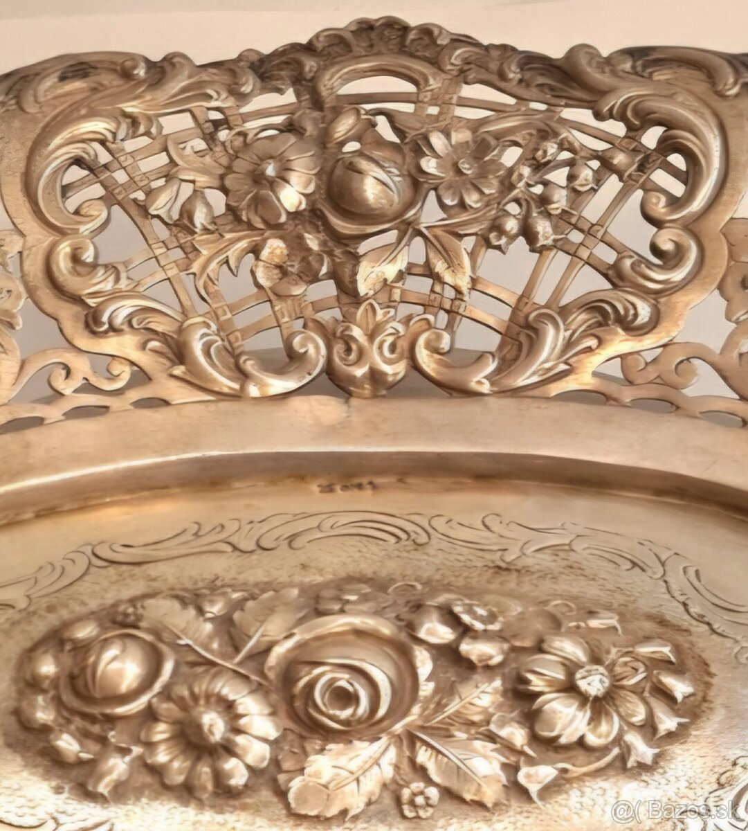 Striebro- strieborná miska 800 - 3