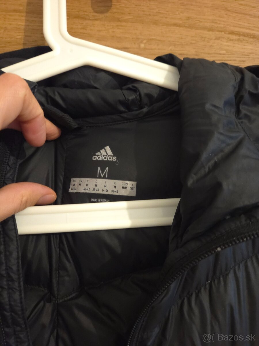 Damska papierová zimna bunda Adidas velkost M - 3