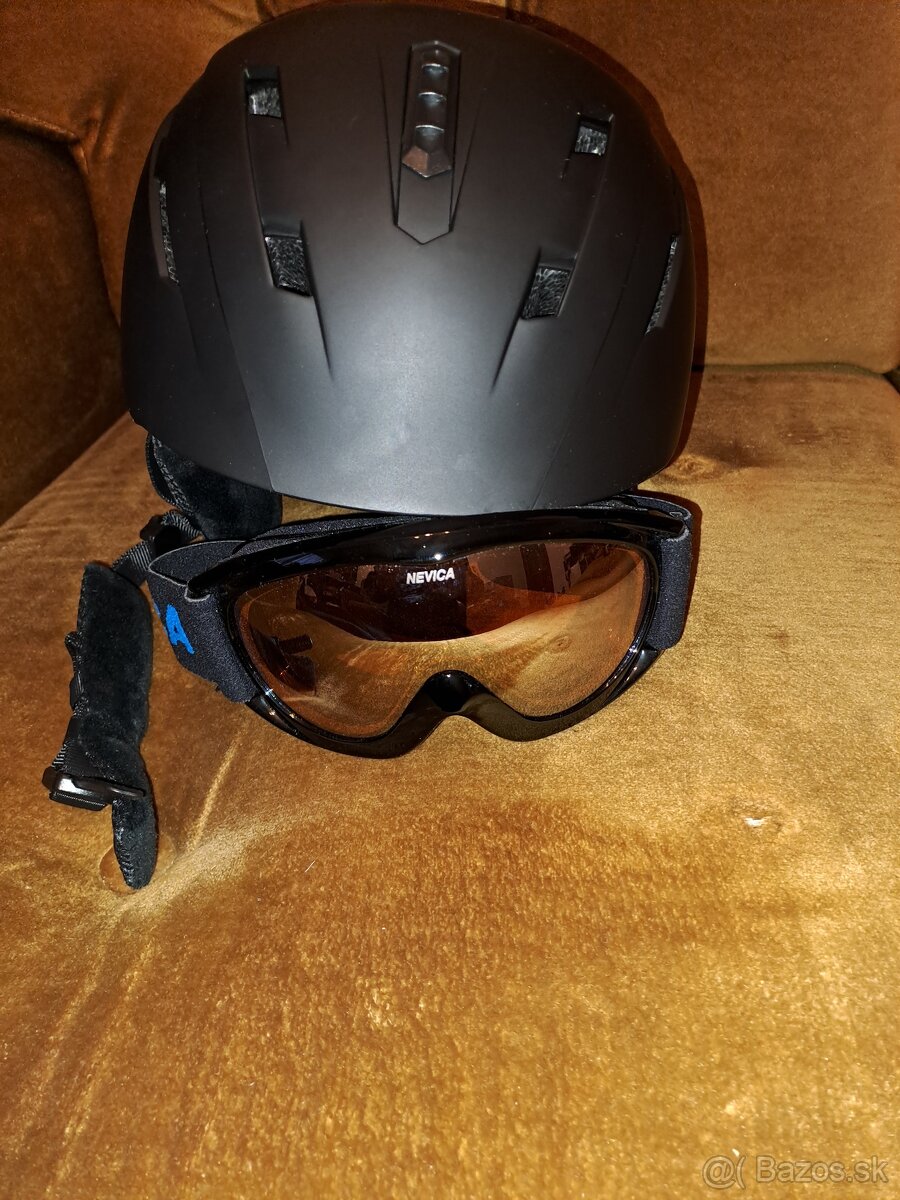 Lyžiarska prilba a okuliare nové - 3