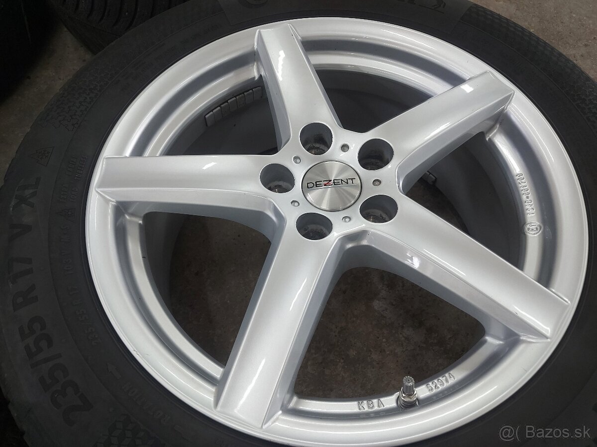 5x108R17 elektrony FORD -235/55R17 zimné pneumatiky - 3