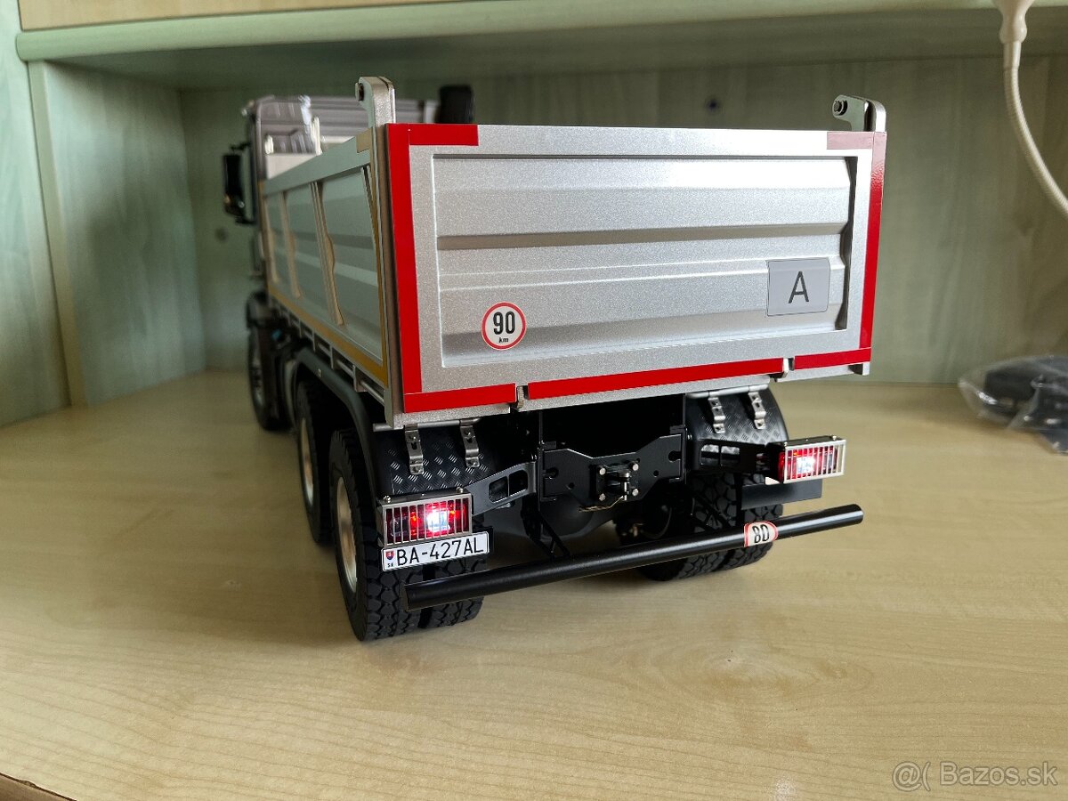 Mercedes Arocs 6x6 sklopka - rc model 1:14 - 3