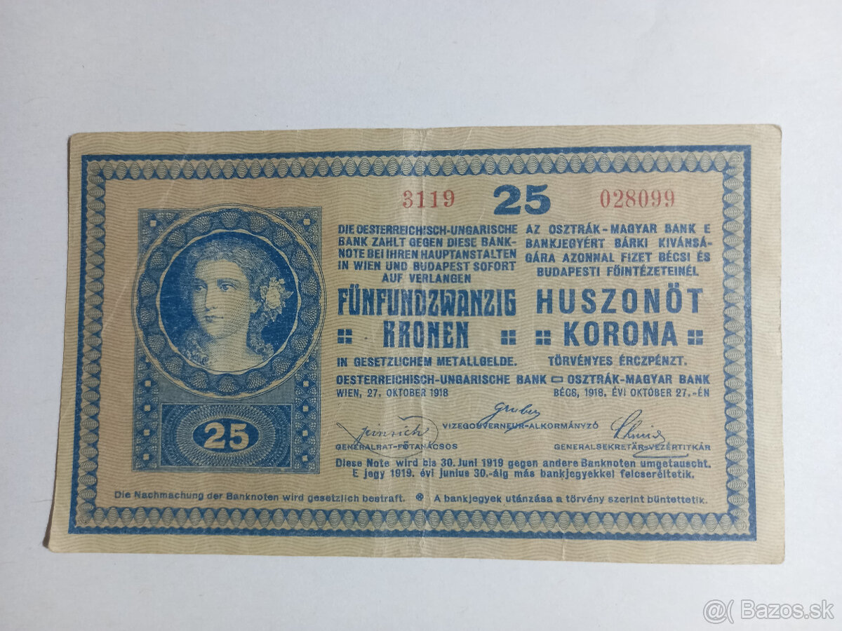 2x 25 Korun z 1918 - 3