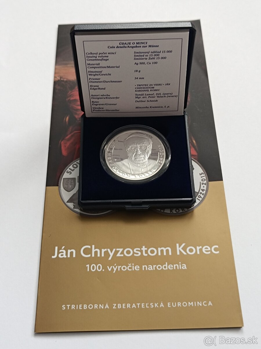 10€ Proof mince na predaj - 3
