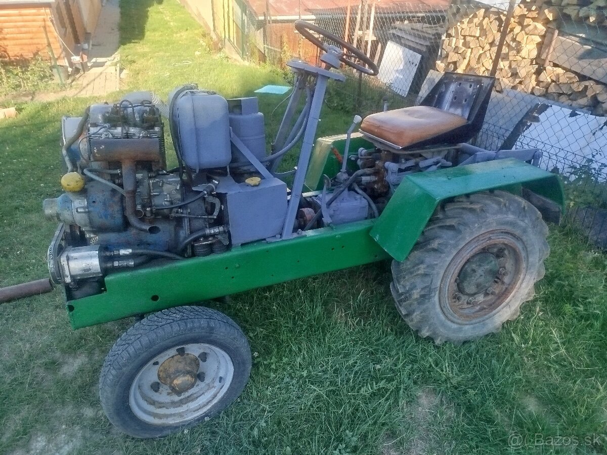 Malotraktor domácej výroby - 3