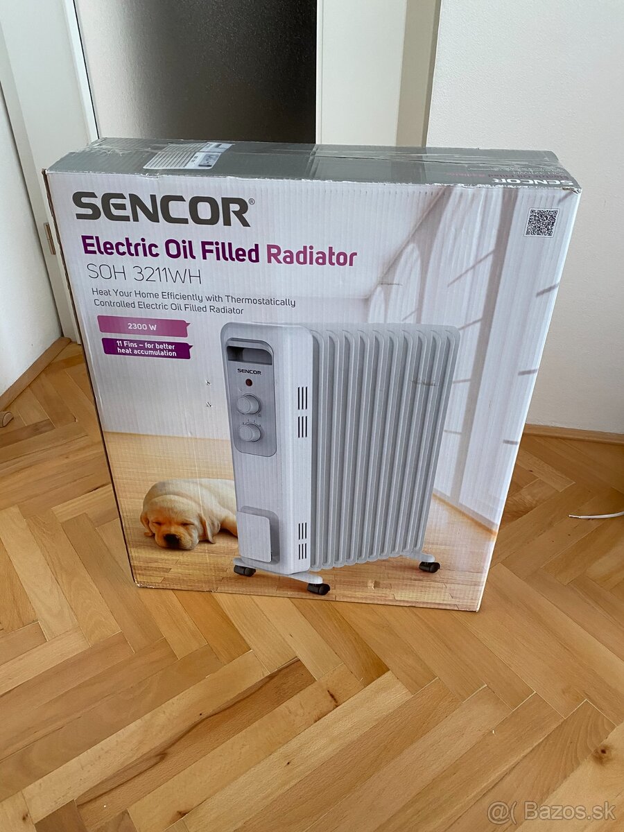 Elektrický olejový radiátor Sencor SOH 3211WH - 3