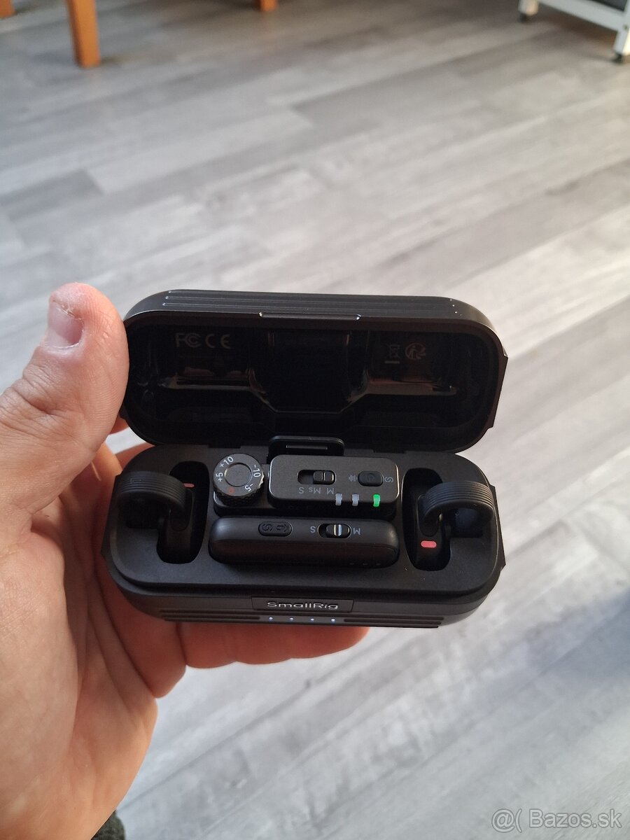 SmallRig S70 Wireless Microphone (čierna verzia) - 3