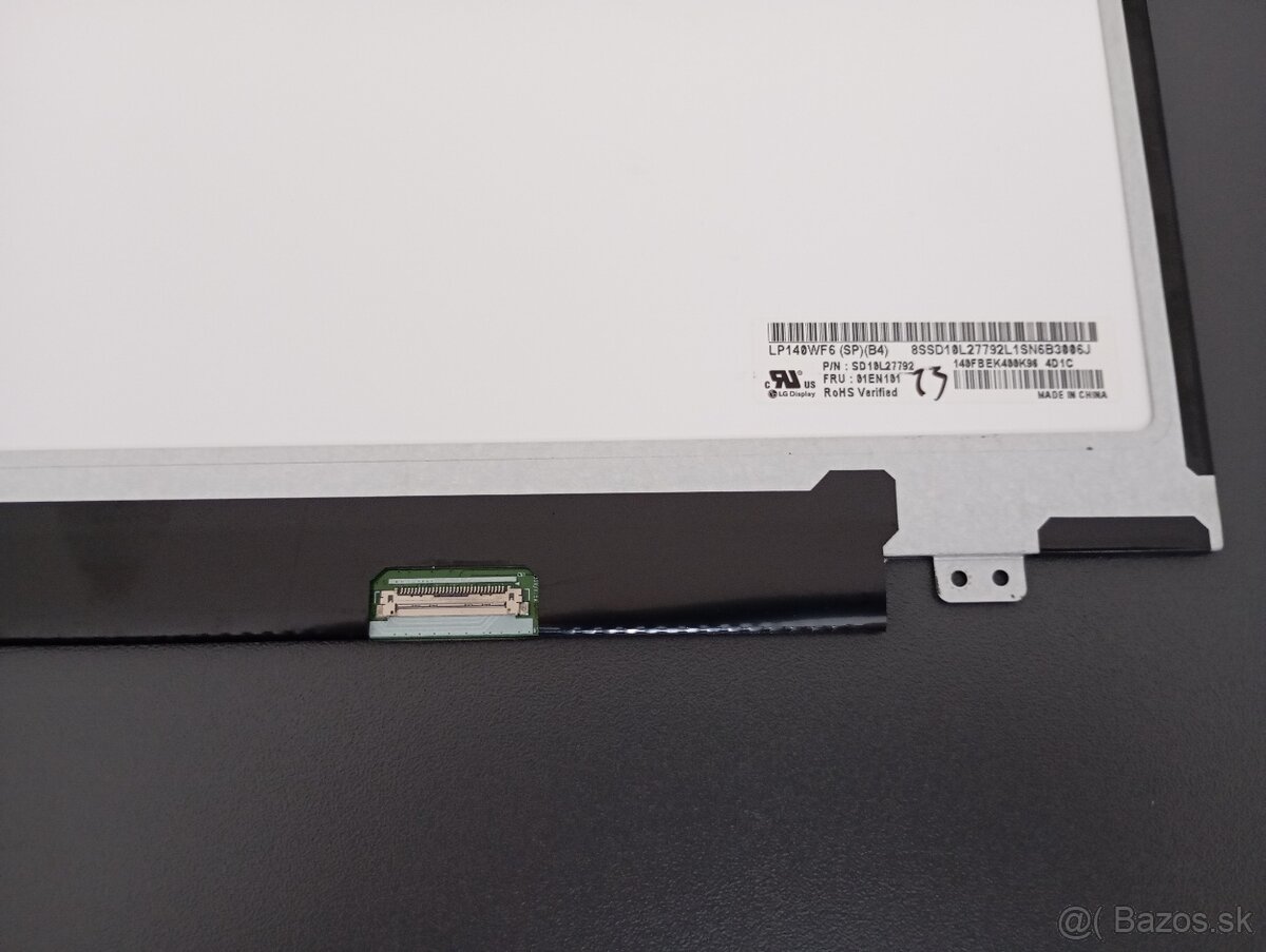 predám 14" LED SLIM displej LP140WF6 30pin - 3