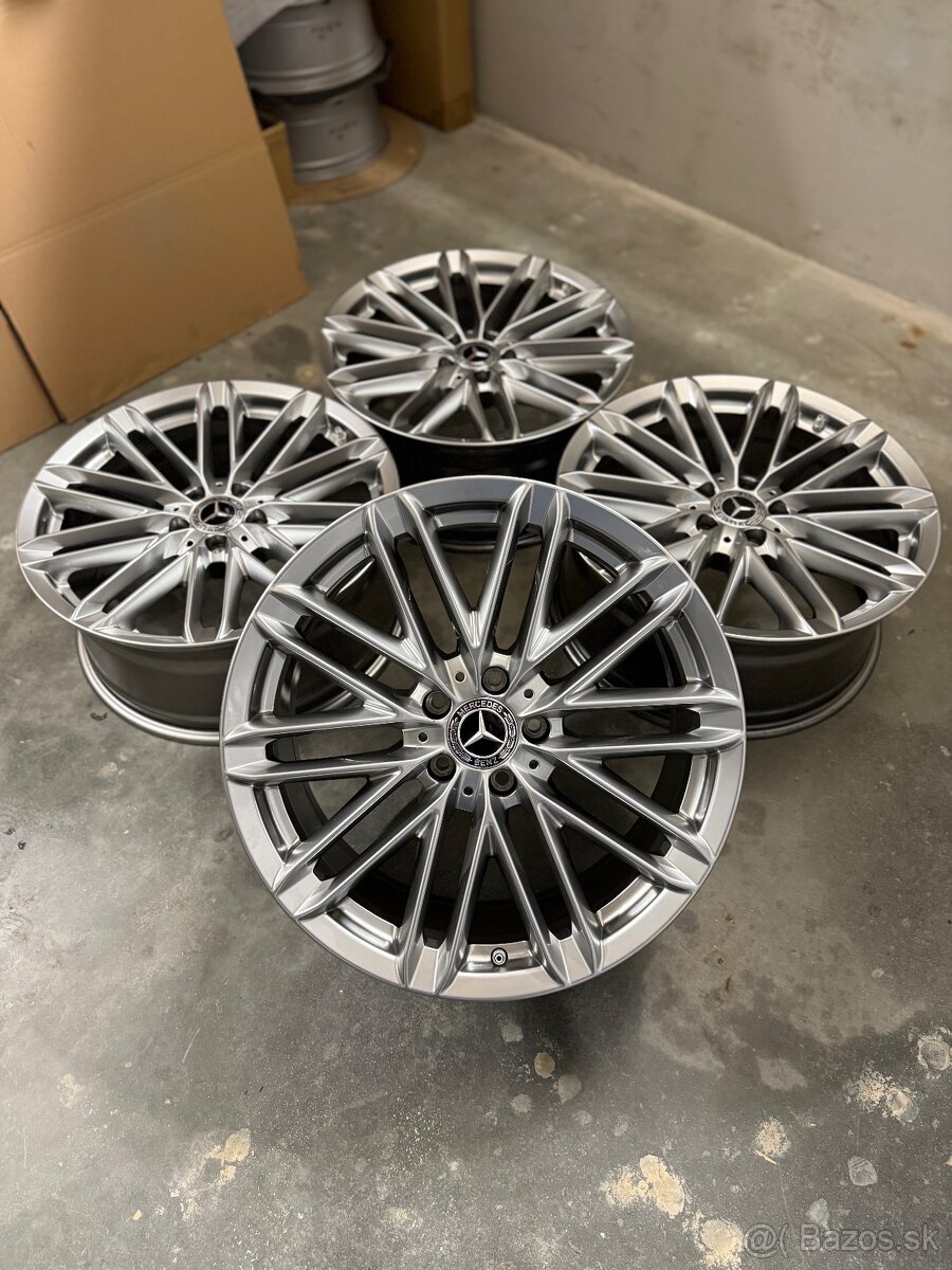 Hliníkové disky 5x112 R19 Mercedes Benz S Class W223 - 3