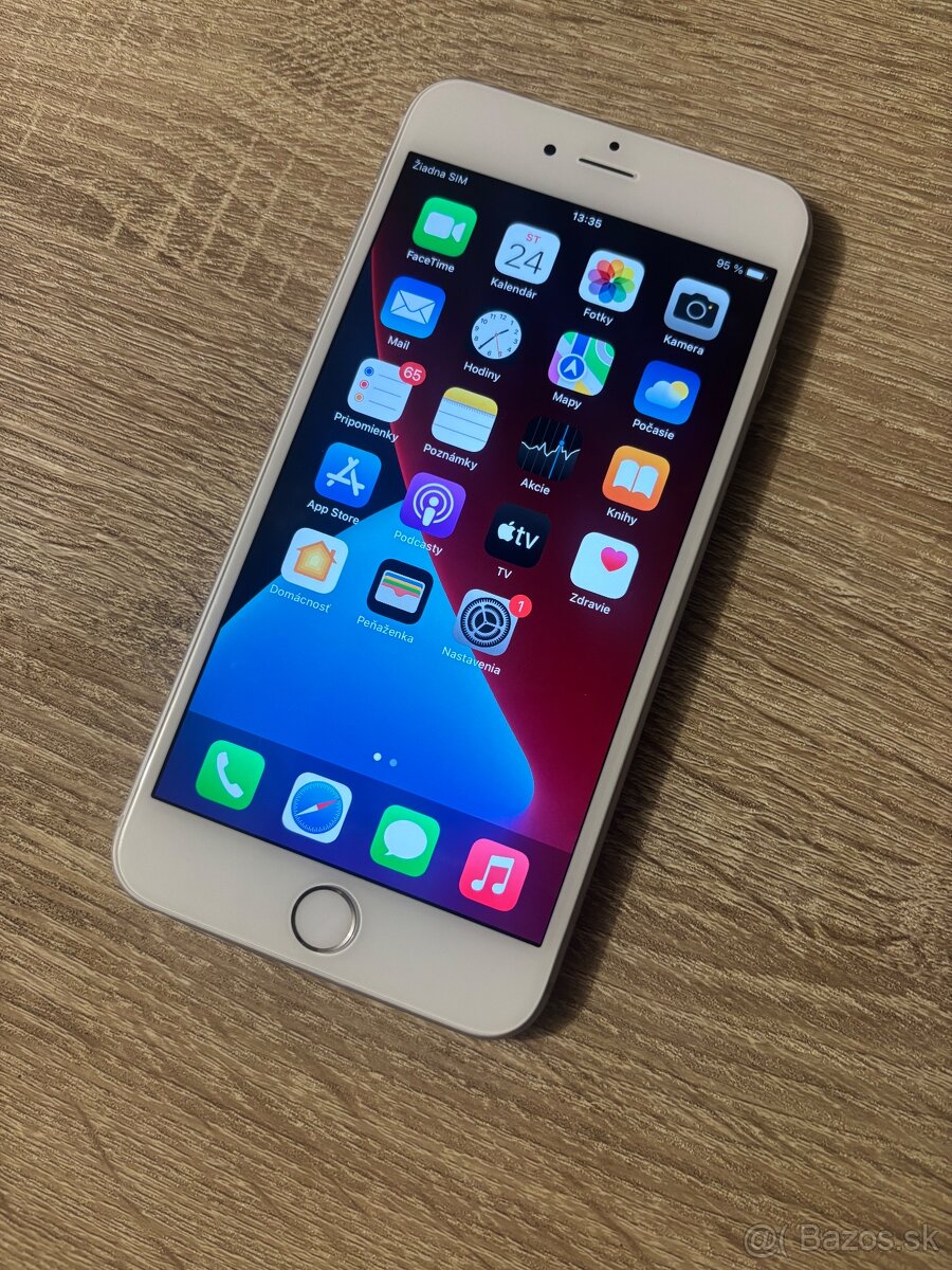 iPhone 6s Plus / 64GB Silver / Nova batéria / TOP stav - 3
