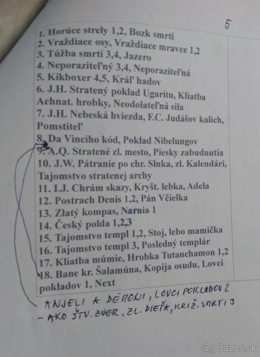 Seriály a filmy na DVD - 3