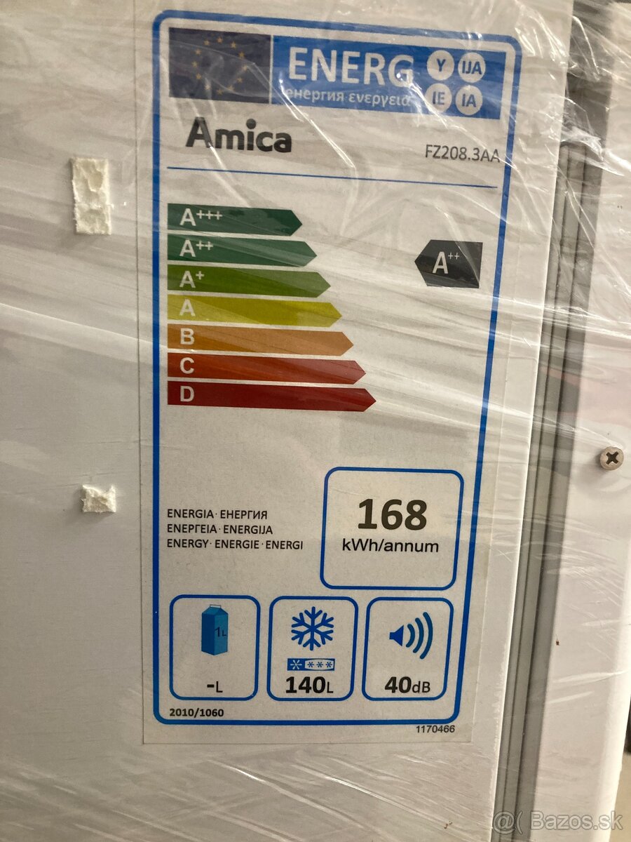 Zásuvková mraznička AMICA - 3