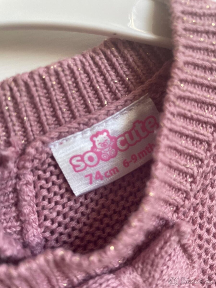 Pletene saty 74, saticky - 3