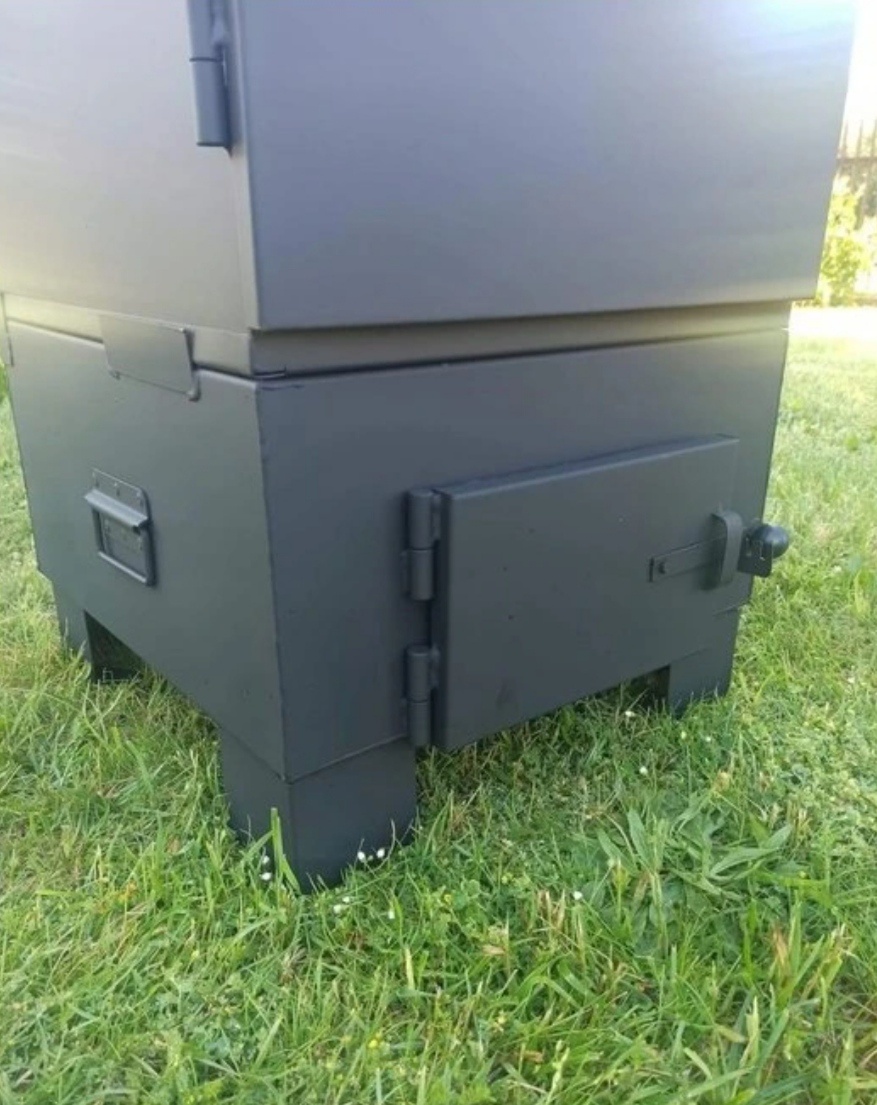 Kovová udiareň - 3