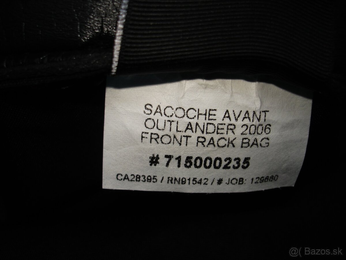 Traxter Quest Outlander Bombardier diely a doplnky