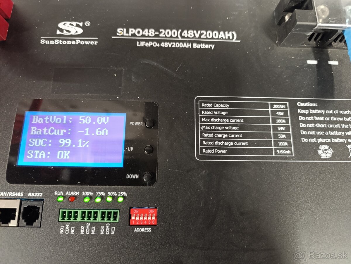 LiFePO4 Pack 48V/200Ah - 3