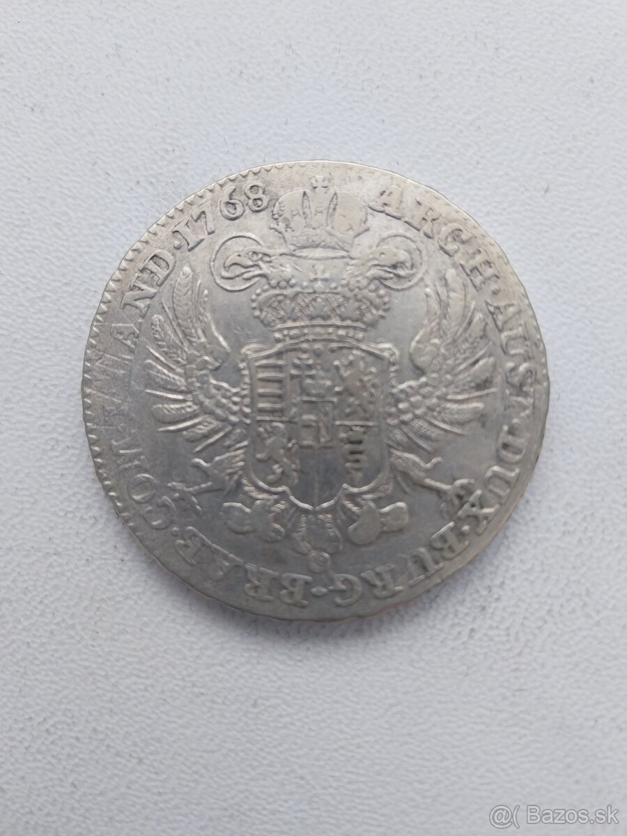 Mince 1/2 Toliar 1765 a Toliar 1768 M.Tetezia - 3