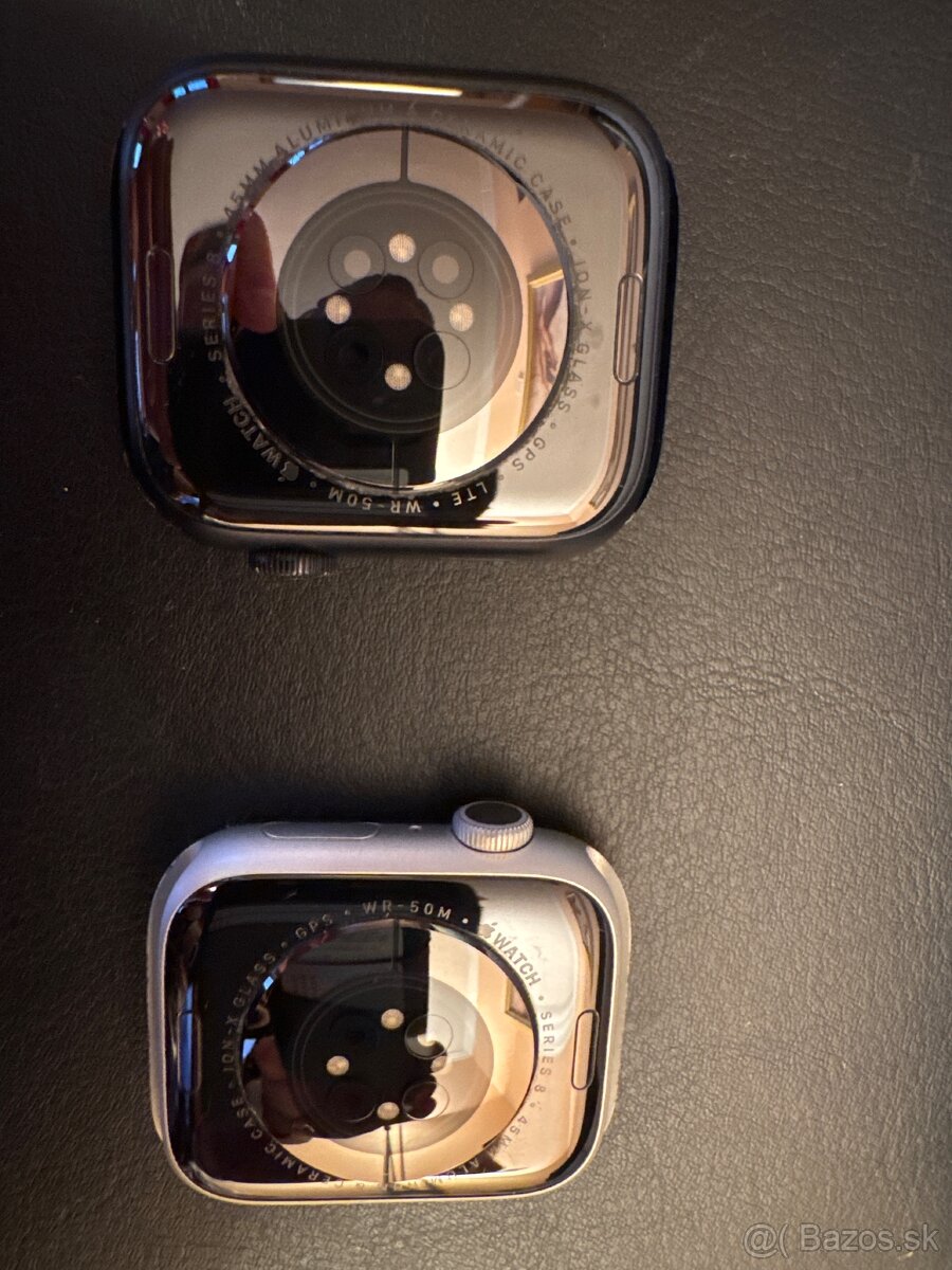 2x Apple Watch Series 8 45mm (cierne a strieborne) - 3