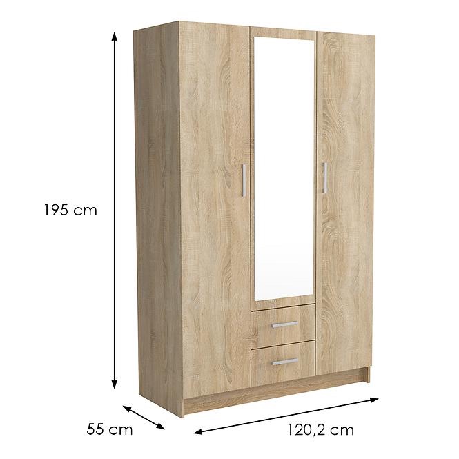 Skrina trojdverová - 3