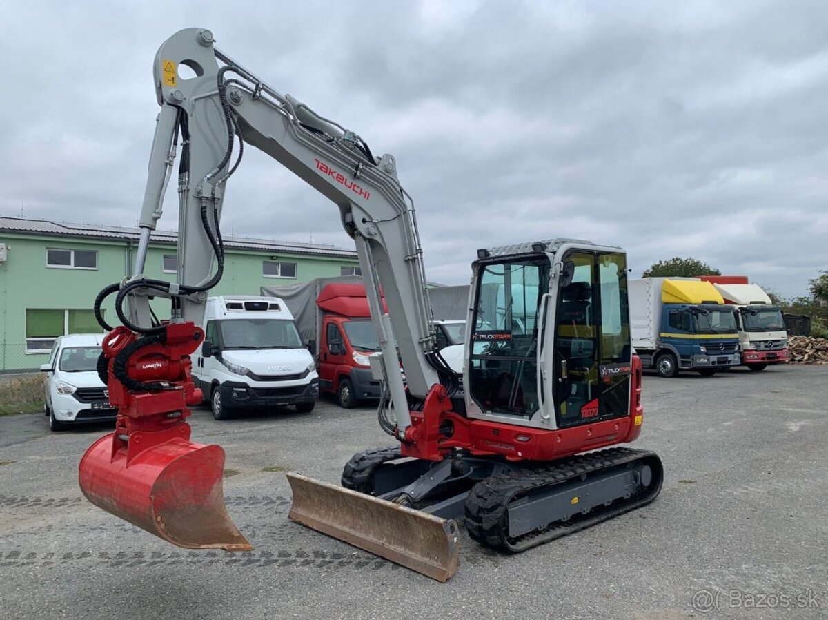 TAKEUCHI TB 370 - RV 2024 260 MTH PLNÁ TOVÁRNÍ ZÁR - 3