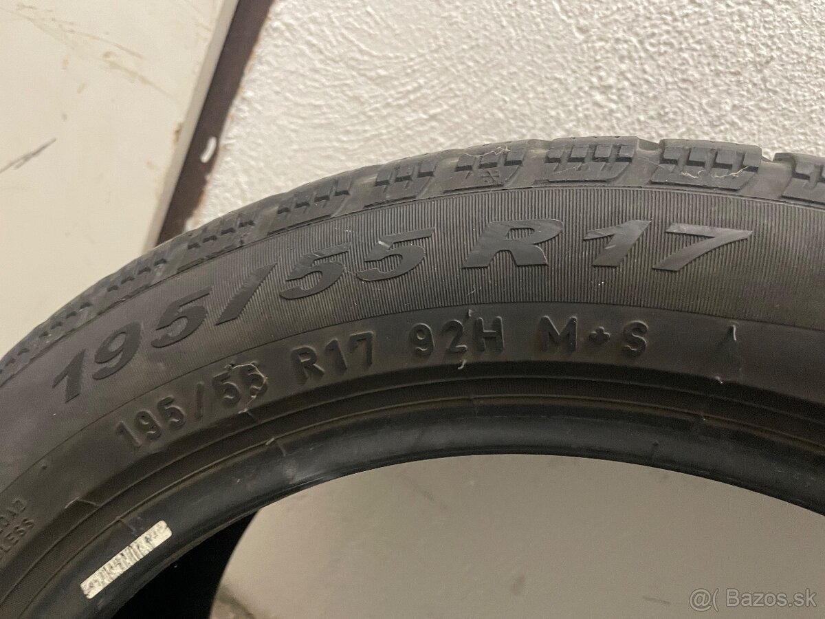 Zimne Pirelli 195/55 r17 - 3
