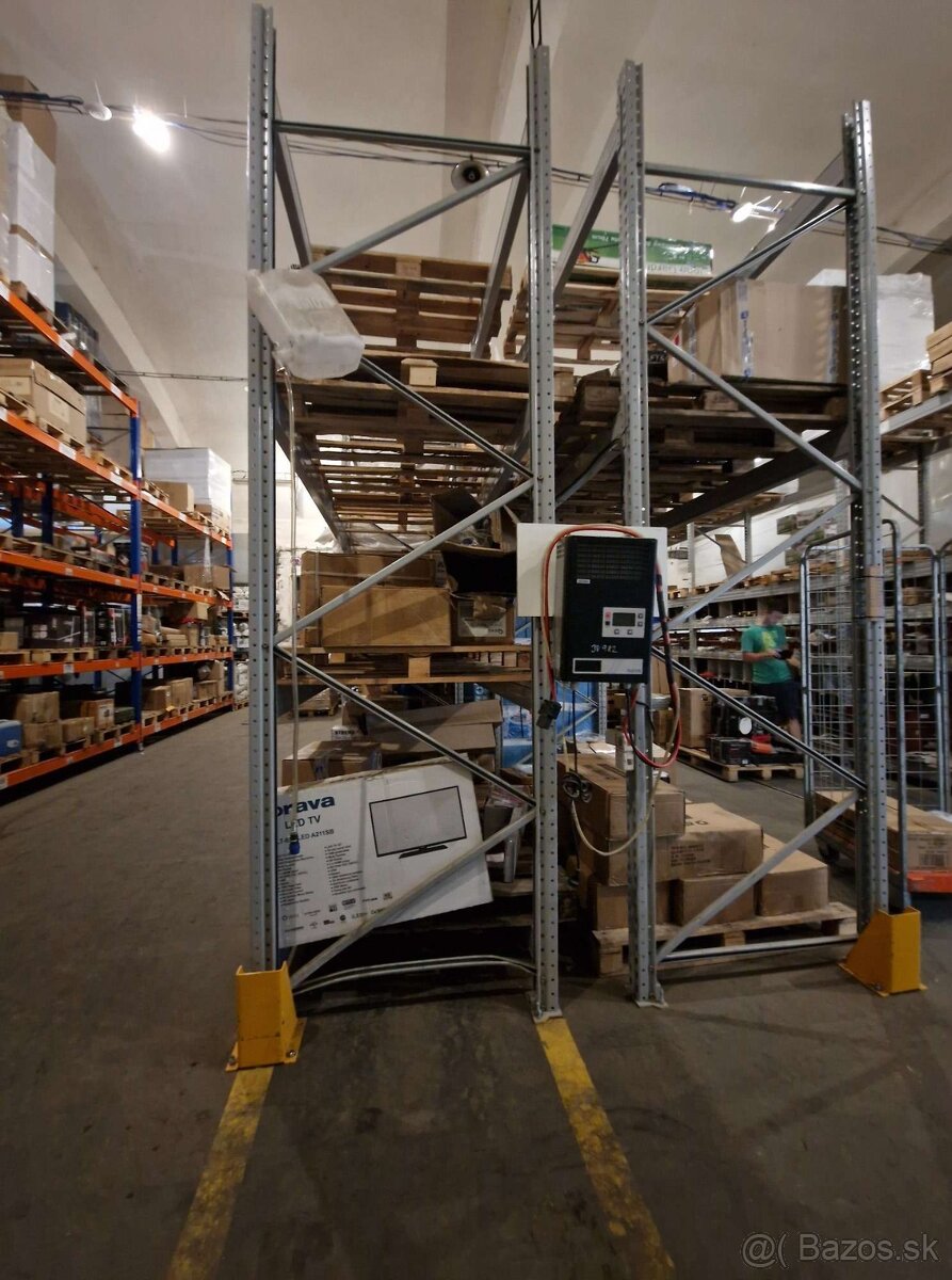 Paletové regále výška 3,5m - 3