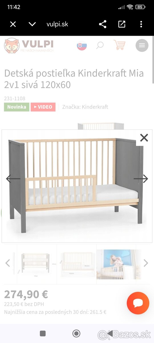 Detská postieľka - 3