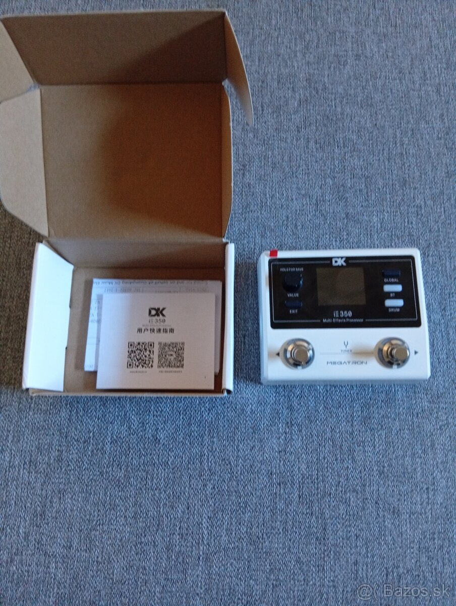 DK iE-350 – Kompaktný multiefekt s batériou a Bluetooth - 3