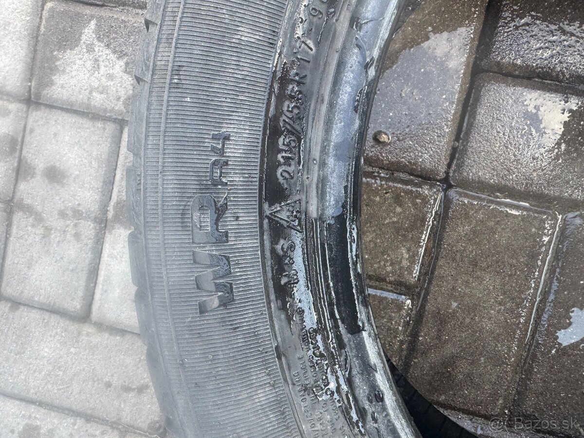 215/55 R17 zimné Nokian - 3