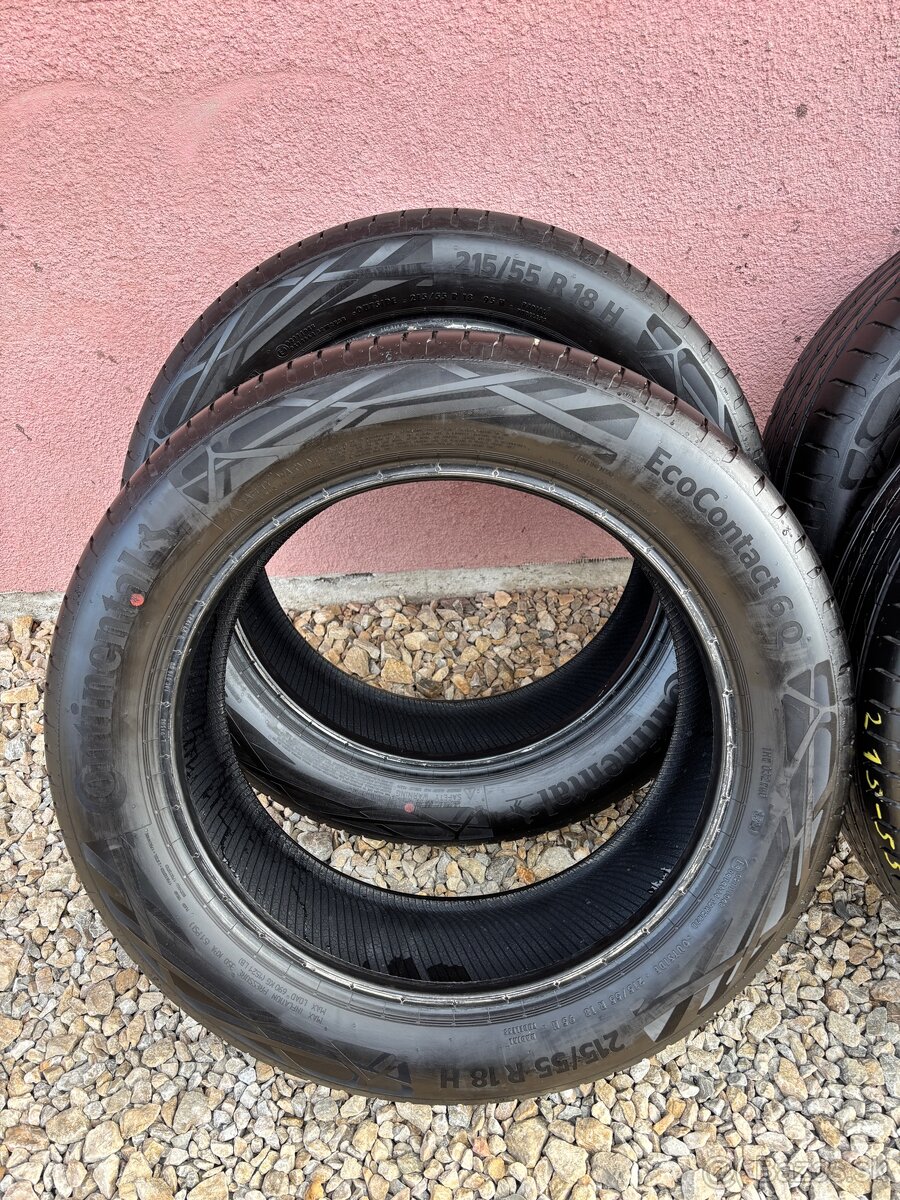 215/55 R18 Continental Ecocontact 6 - letné - 3