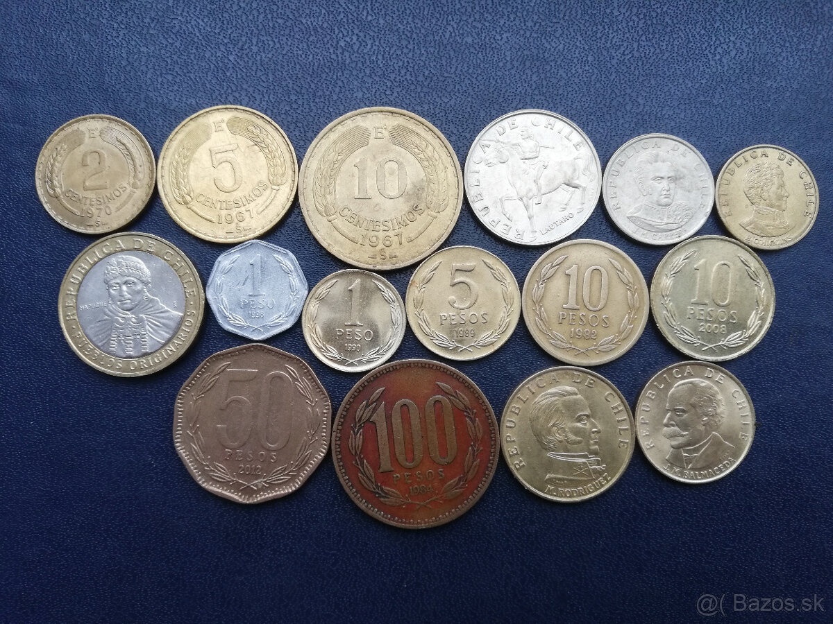 mince Peru, čile,Filipíny a Tanzánia - 3