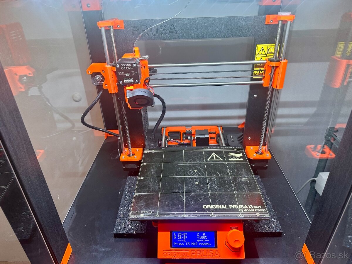 Originál Pruša i3 MK2 3D Tlačiareň s enclosure - 3
