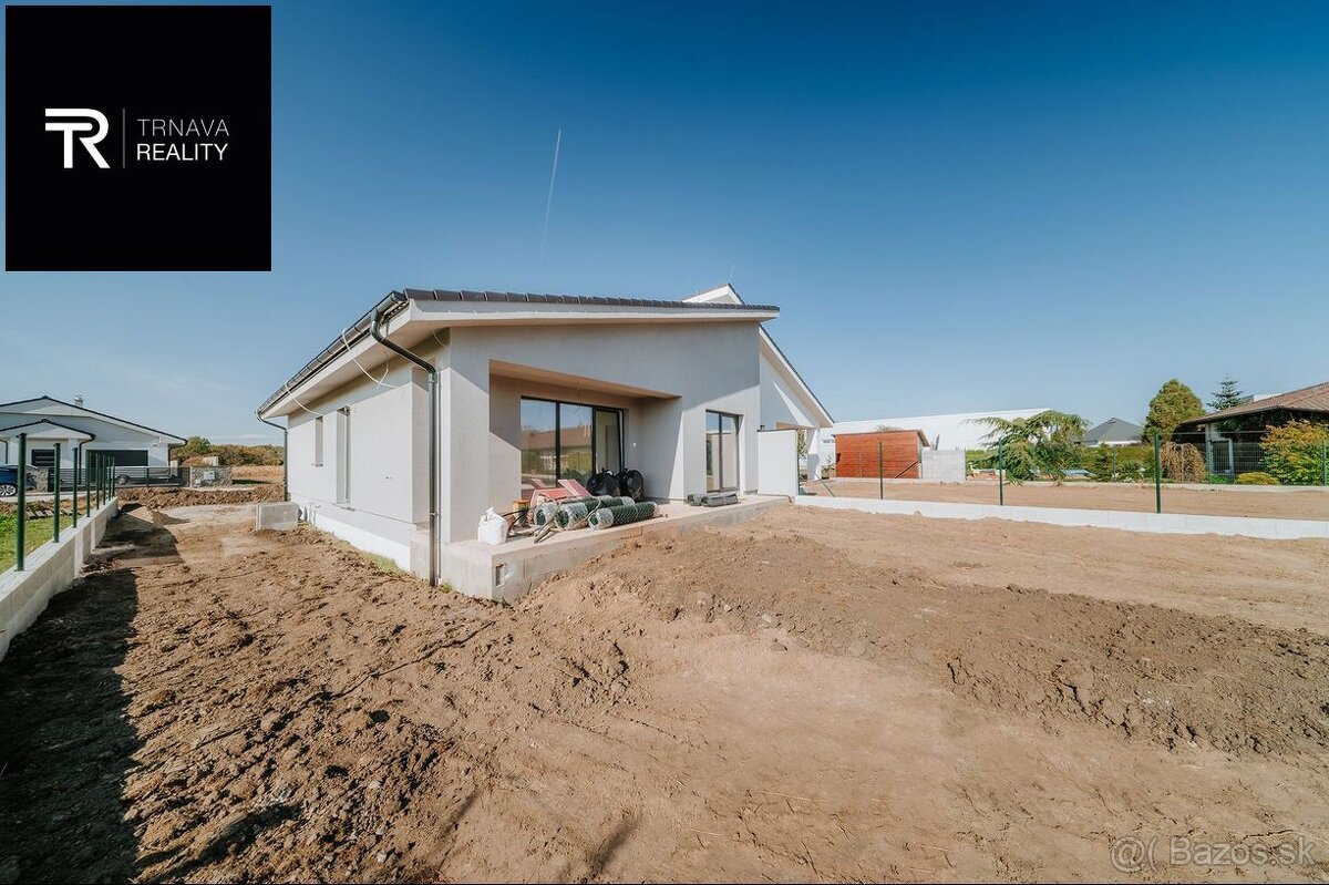 MOŽNOSŤ VIDIEŤ - Novostavba 4-izbového RD obec Červeník, ok - 3