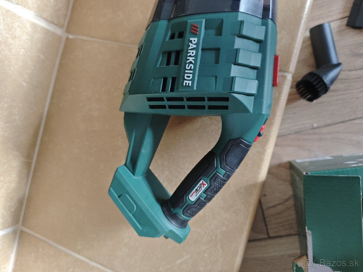 Aku ručný vysávač parkside 20v - 3