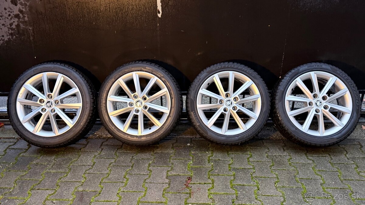 Alu disky Škoda 17" palcové Elegance - 3