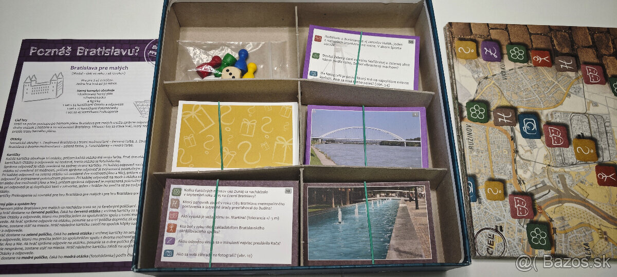 Stolová hra Poznáš Bratislavu - 3